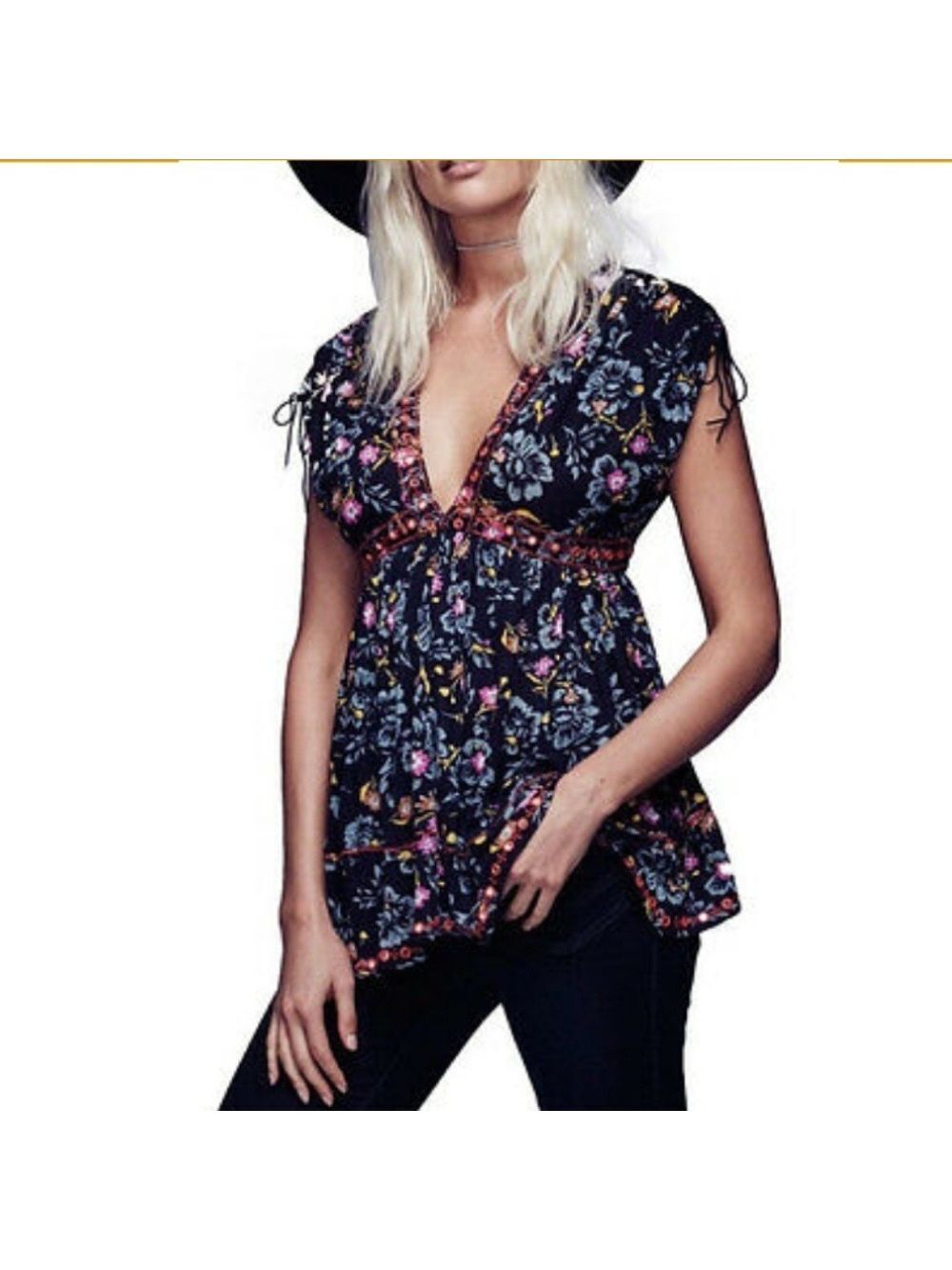 Free People Escapades Tunic Top